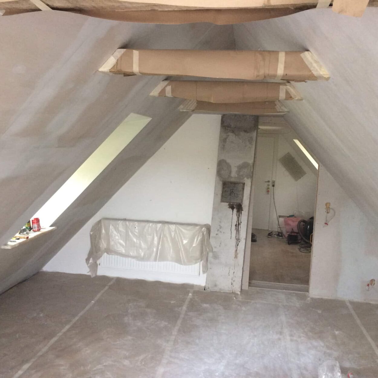 Renovering af hus Niordsjælland